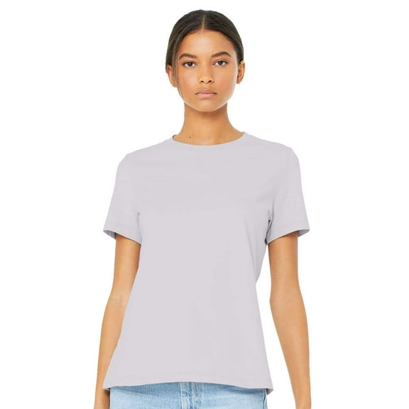 Bella & Canvas B86906916 Women Relaxed Jersey T-Shirt, Lavender Dust - Extra Large