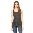 thumbnail image 1 of Ladies' Flowy Racerback Tank, Black Marble, S, Pack 12, Womens Tank Tops, 1 of 1