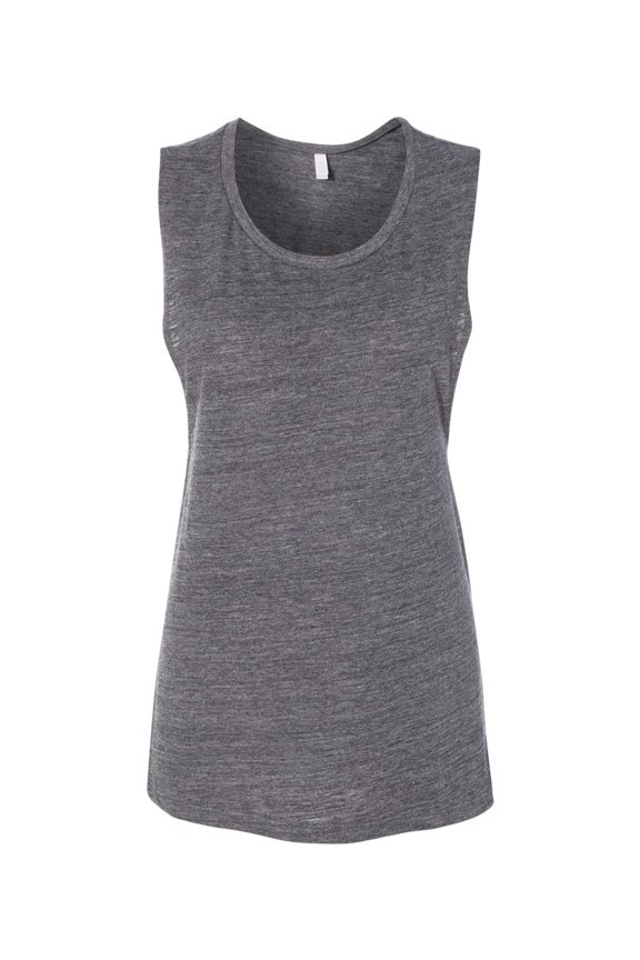 Bella + Canvas B8803 Ladies' Flowy Scoop Muscle Tank (2 PACK)
