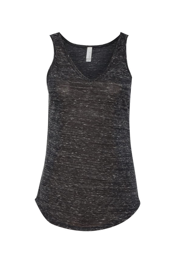Bella + Canvas B8805 Ladies' Flowy V-Neck Tank (2 PACK)