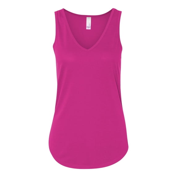 Bella + Canvas B8805 Ladies' Flowy V-Neck Tank (2 PACK)