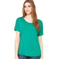 thumbnail image 1 of Bella-Canvas B8816 Womens Flowy Simple T-Shirt - Kelly, Extra Large, 1 of 5