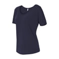 thumbnail image 1 of Bella-Canvas B8816 Womens Flowy Simple T-Shirt - Midnight, Extra Large, 1 of 3