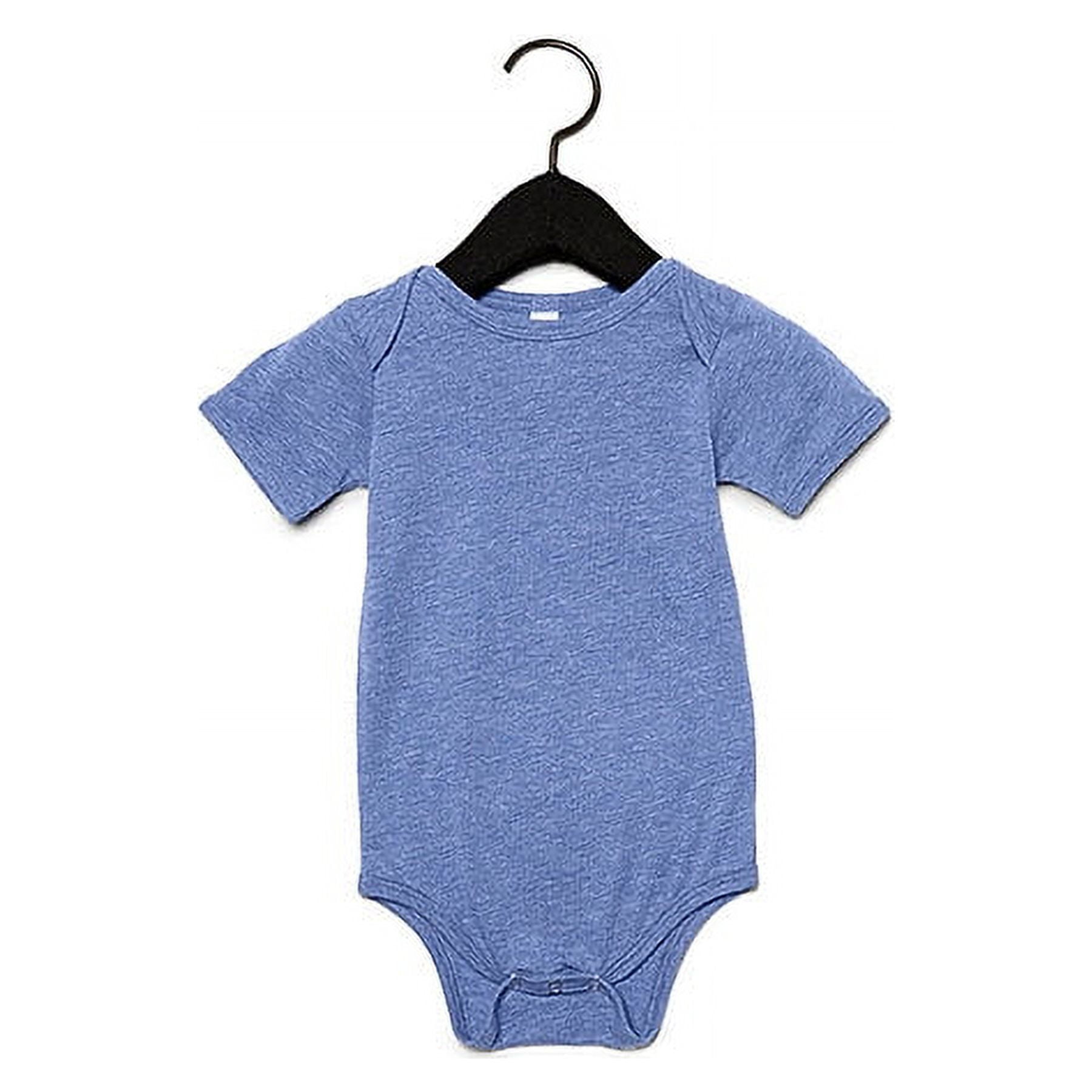 Bella Canvas Baby Baby Tri-Blend Short Sleeve One Piece - Main Image