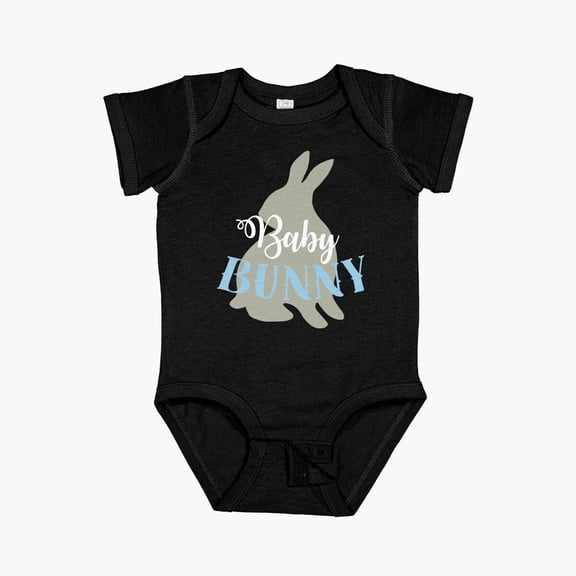 Bella Canvas Baby Bunny For Easter Short Sleeve Baby One-Piece Newborn Gender Neutral Outfit, Baby Boy Or Girl Bodysuit, Birrthday Gifts