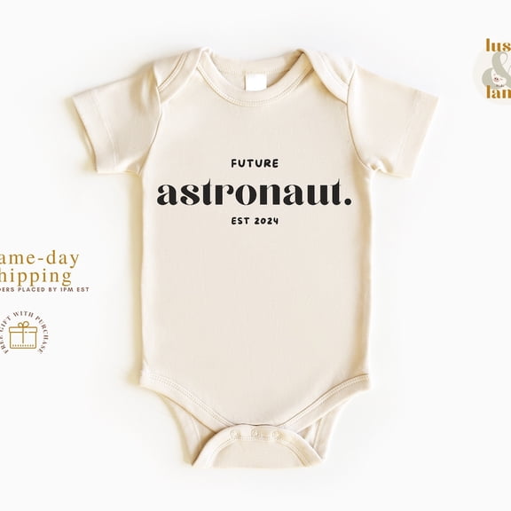 Bella Canvas Baby Gift, Future Astronaut, Baby Gift, Scientist Baby Gift, Outer Space, s, Cute Kids TShirt