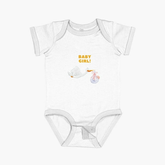 Bella Canvas Baby Girl Short Sleeve Baby One-Piece