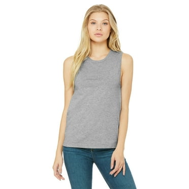Bella   Canvas Be 6003 Lad Jersey Muscle Tank