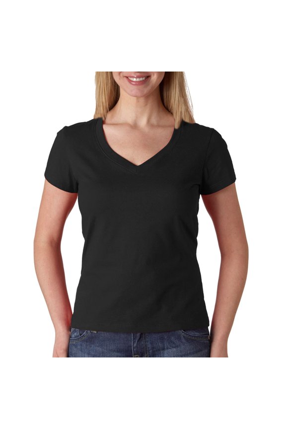 Bella + Canvas Be 6005 S/S V-Neck Jersey Tee