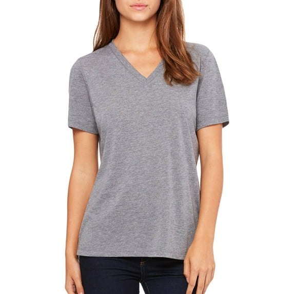 Bella + Canvas Be 6405 4.2Oz S/S V-Neck Tee
