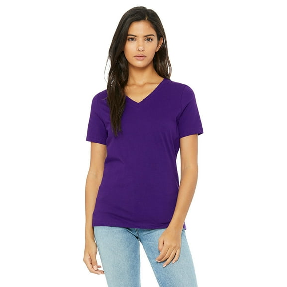 Bella   Canvas Be 6405 4.2Oz S/S V-Neck Tee