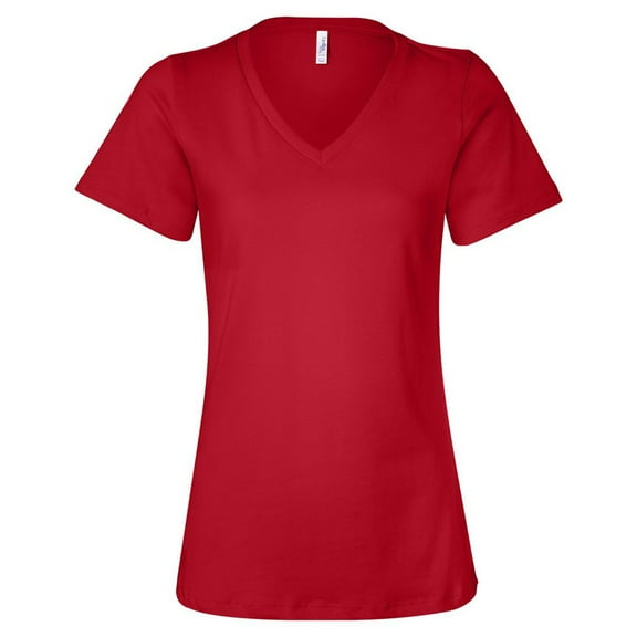 Bella   Canvas Be 6405 4.2Oz S/S V-Neck Tee