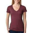 thumbnail image 1 of Bella + Canvas Be 8435 4Oz Trblnd Deep V-Nck, 1 of 1