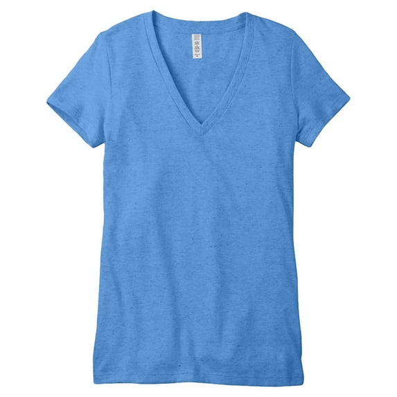 Bella + Canvas Be 8435 4Oz Trblnd Deep V-Nck