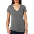 thumbnail image 1 of Bella + Canvas Be 8435 4Oz Trblnd Deep V-Nck, 1 of 1