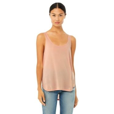 Bella + Canvas Be 8802 Lad Flowy Sd Slit Tank