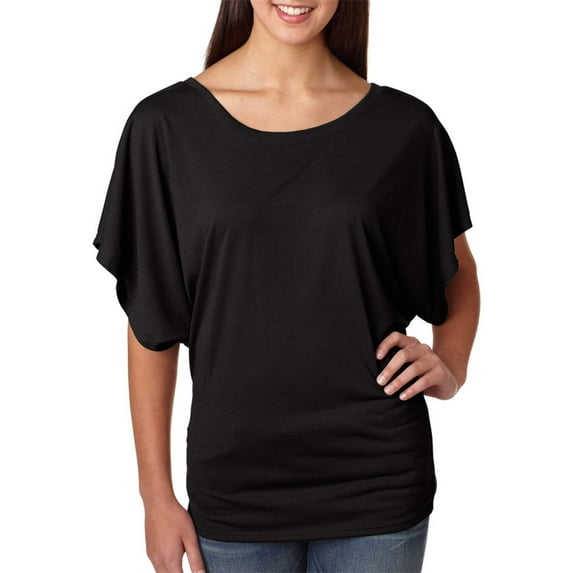 Bella + Canvas Be 8821 3.7Oz Flowy Dlmn Slv T