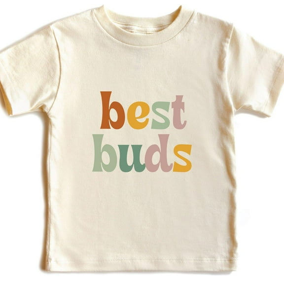 Bella Canvas Best Buds Shirt, Best Friend Shirt, Besties Shirt for Kids, Baby Announcement Bodysuit, Baby Shower Gift, Shirt for Best Buds Tee