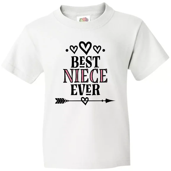 Bella Canvas Best Niece Ever From Aunt Toddler T-Shirt For Girls Childs Clothing Idea