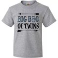 thumbnail image 1 of Bella Canvas Big Bro Of Twins Brother Kids Childs Clothing Apparel Toddler Shirt, 1 of 3
