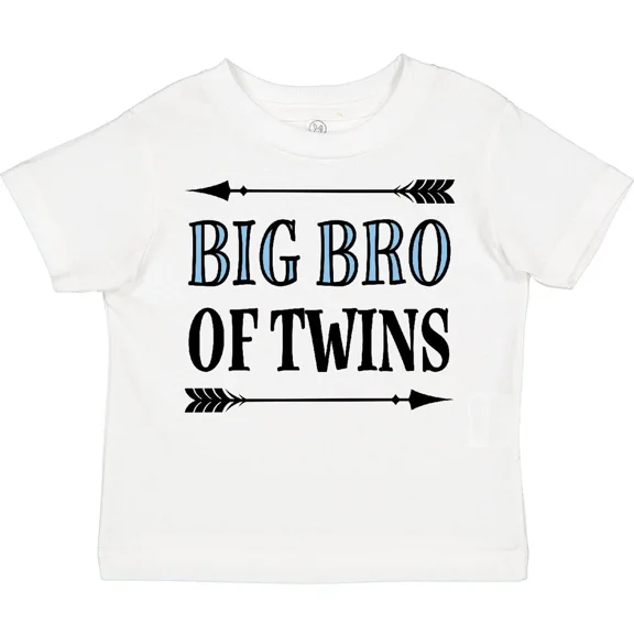 Bella Canvas Big Bro Of Twins Brother Toddler Shirt Kids Childs Clothing Apparel Toddler Shirt