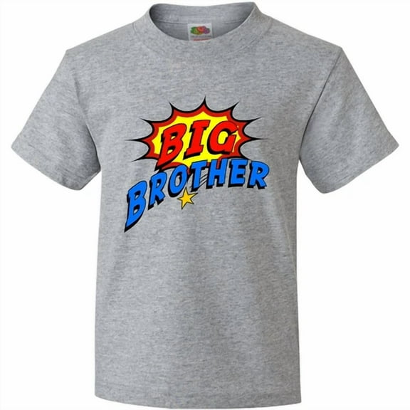 Bella Canvas Big Brother Superhero Sibling Super Hero Star Shooting Toddler Shirt