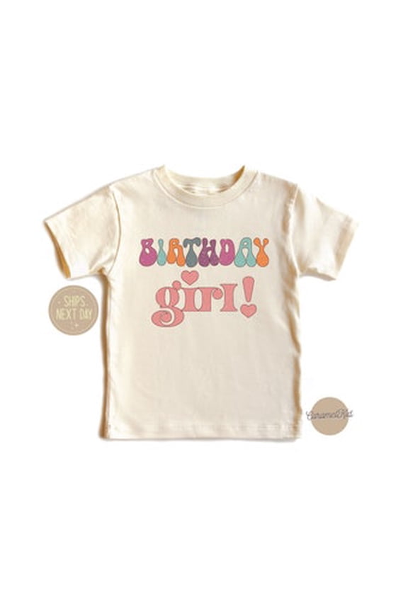 Bella Canvas Birthday Girl Birthday Party Girl Birthday Squad Youth Birthday Girl Girl Birthday Gift, Birthday Baby Onesie Toddler Shirt