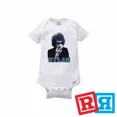 thumbnail image 1 of Bella Canvas Bob Dylan Gerber Baby OnesieÂ® Bodysuit Cotton Unisex White Short Sleeve, 1 of 3