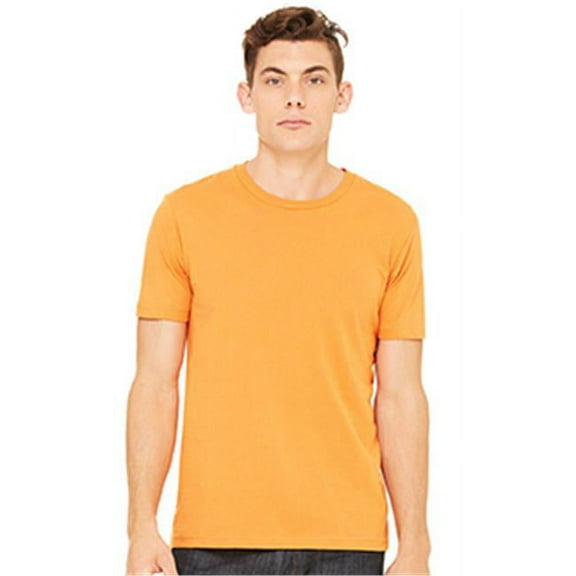 Bella-Canvas C3001 Unisex Jersey Short Sleeve Tee - Burnt Orange - Small