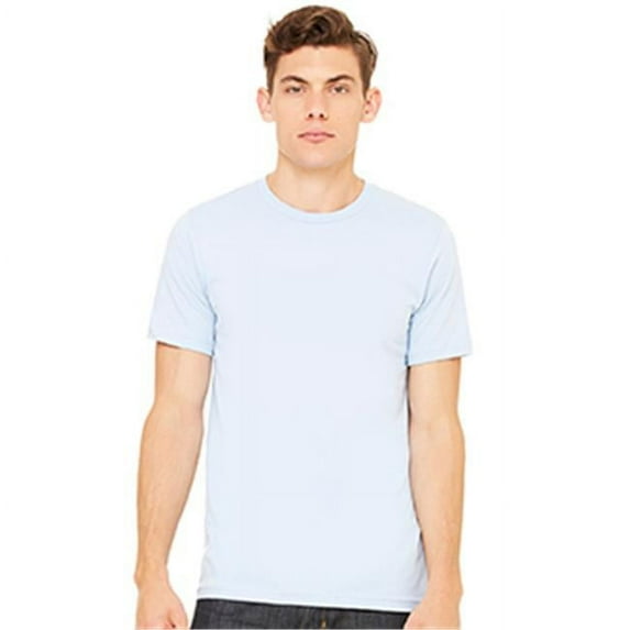 Bella-Canvas C3001 Unisex Jersey Short Sleeve Tee - Light Blue - Medium