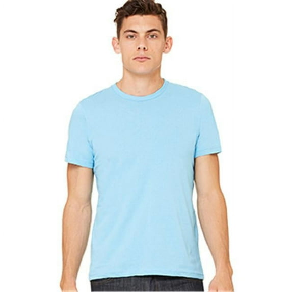 Bella-Canvas C3001 Unisex Jersey Short Sleeve Tee - Ocean Blue - Large