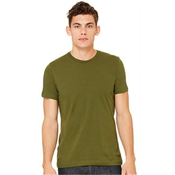 Bella-Canvas C3001 Unisex Jersey Short Sleeve Tee - Olive - Extra Large