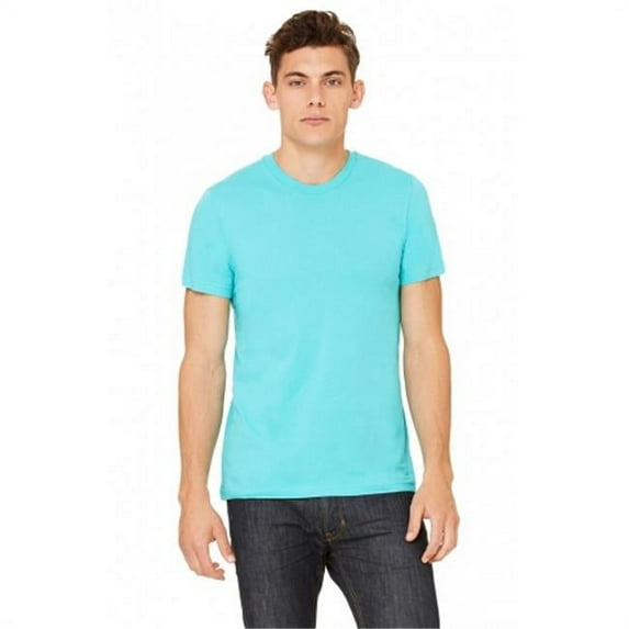 Bella-Canvas C3001 Unisex Jersey Short Sleeve Tee - Teal - Large