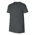 thumbnail image 1 of Bella-Canvas C3005 Unisex Jersey Short Sleeve V-neck Tee - Asphalt - Large, 1 of 1