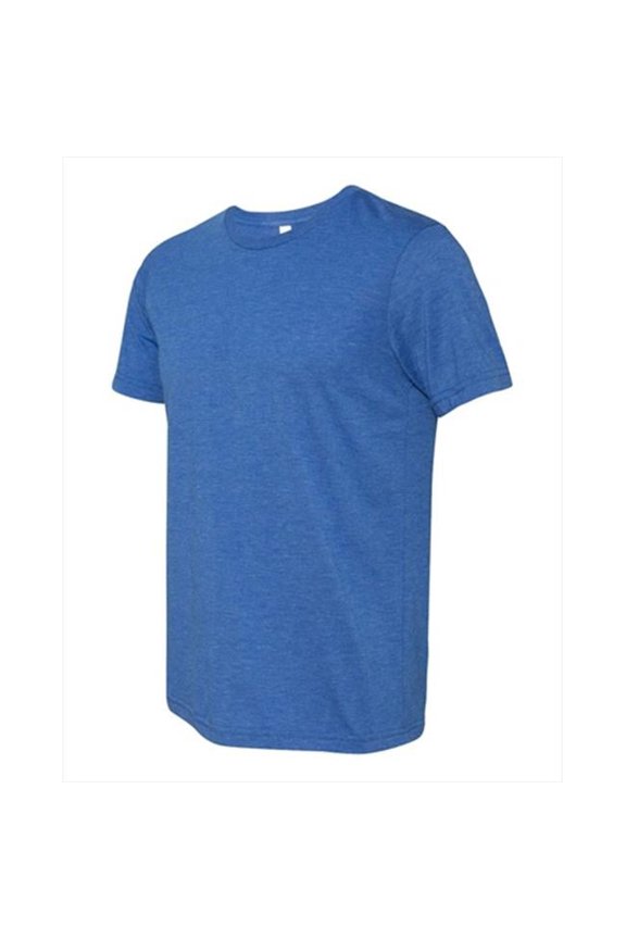 Bella-Canvas C3413 Unisex Short Sleeve T-Shirt - True Royal Triblend, Extra Small