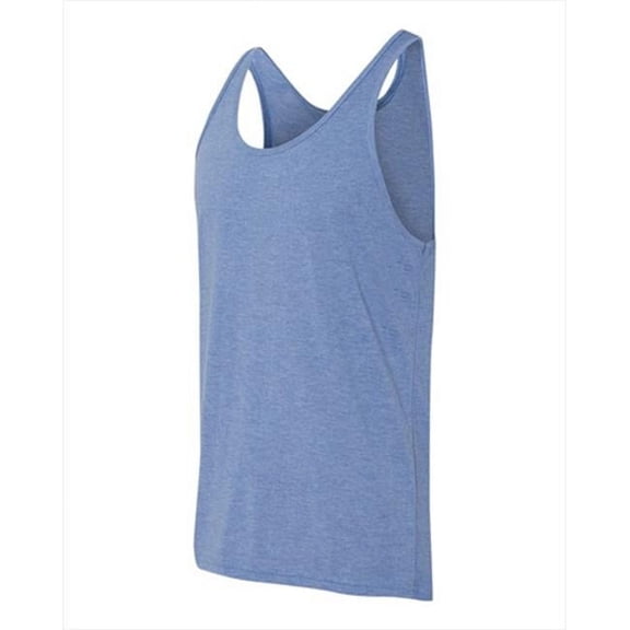 Bella-Canvas C3480 Unisex Jersey Tank - Blue Triblend - Small