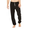 thumbnail image 1 of Bella-Canvas C3737 Unisex Poly-Cotton Fleece Long Scrunch Pant - Black - Small, 1 of 1