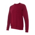 thumbnail image 1 of Bella-Canvas C3901 Unisex Sponge Fleece Crew Neck Sweatshirt, Dark Red Triblend - Large, 1 of 3