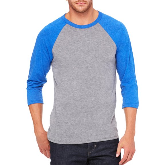 Bella Canvas Cn 3200 3/4 Slv Bsebl Rgln Tee