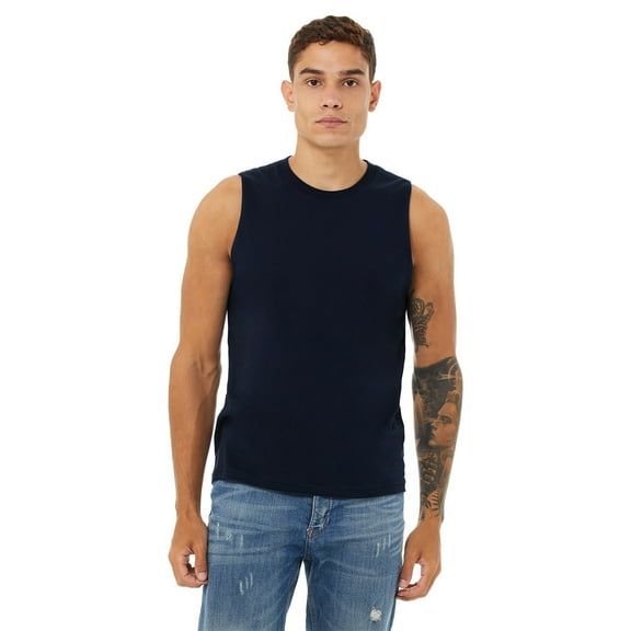 Bella Canvas Cn 3483 Men Jersey Muscle Tank