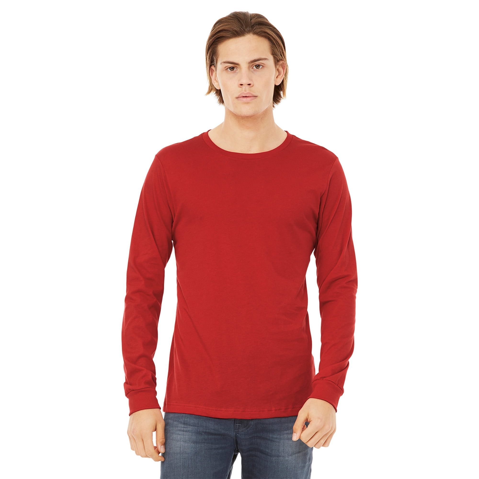 Bella + Canvas Cn 3501 Mens Filmore Ls Tee - Walmart.com