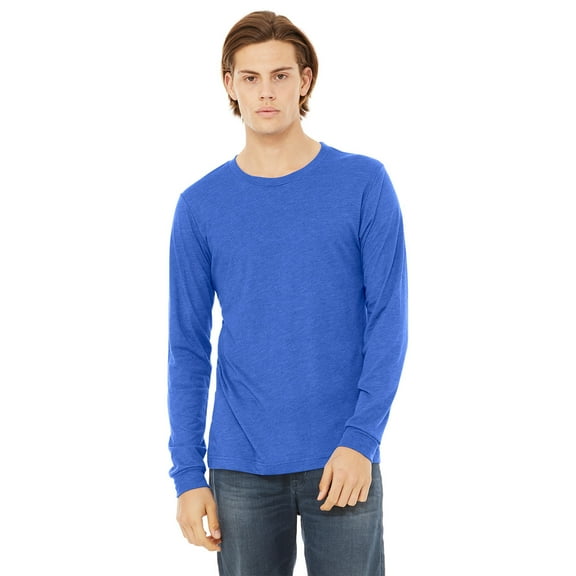Bella   Canvas Cn 3501 Mens Filmore Ls Tee