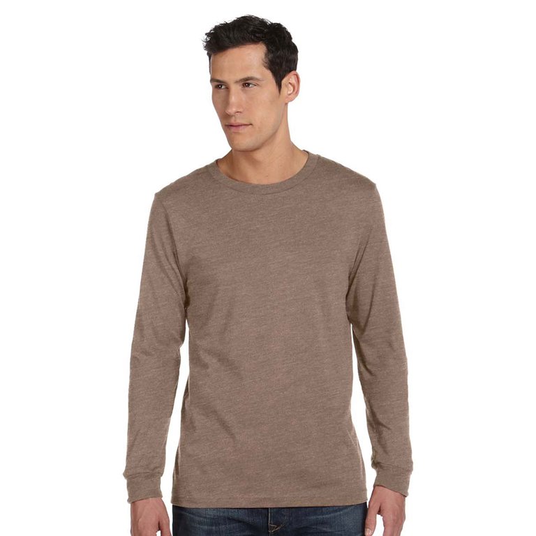 Long Sleeve Jersey Shirt H&m Bella Canvas 3501 Adult Long Sleeve Tee ...