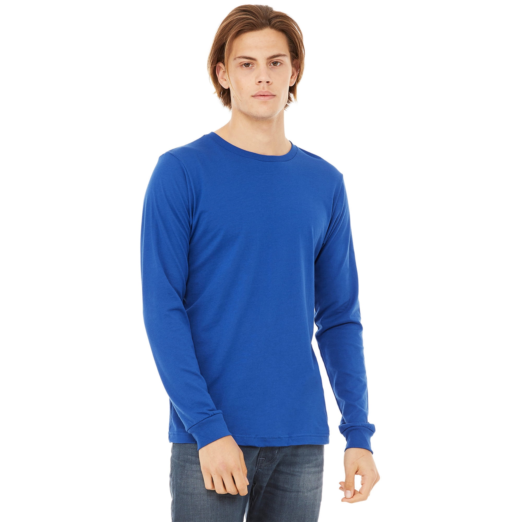 Bella + Canvas Cn 3501 Mens Filmore Ls Tee - Walmart.com