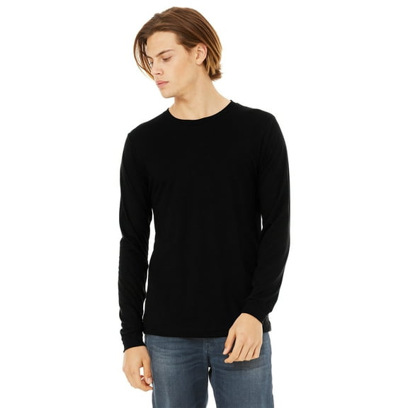 Bella Canvas Cn 3501 Mens Filmore Ls Tee