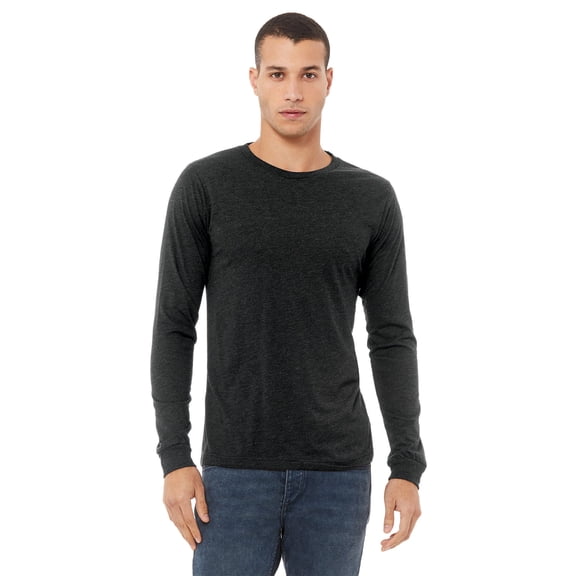 Bella   Canvas Cn 3501 Mens Filmore Ls Tee
