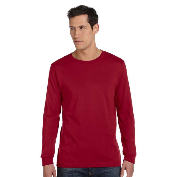 Bella   Canvas Cn 3501 Mens Filmore Ls Tee