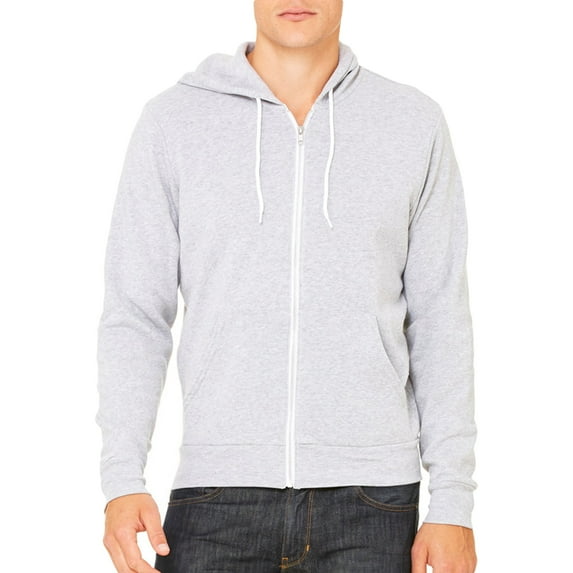 Bella + Canvas Cn 3739 Ply/Ctn Flc Fl Zp Hood
