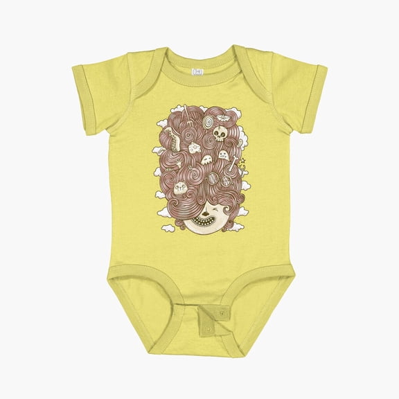 Bella Canvas Crazy Hair Day Short Sleeve Baby One-Piece Newborn Gender Neutral Outfit, Baby Boy Or Girl Bodysuit, Birrthday Gifts