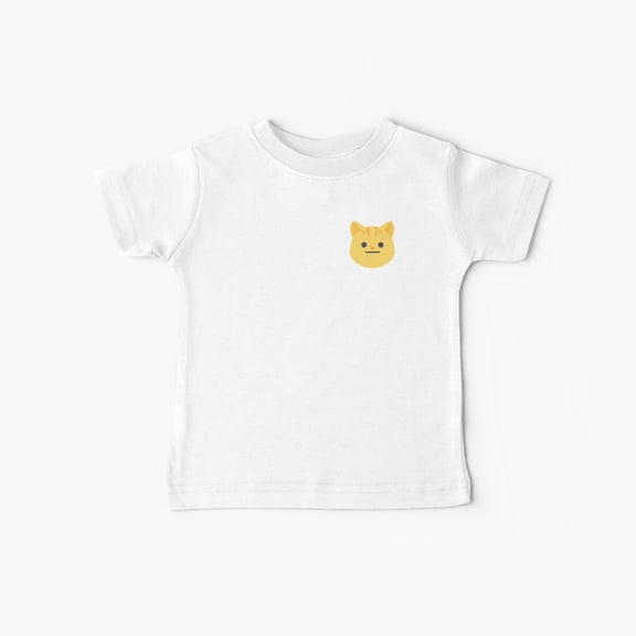 Bella Canvas Cute Angry Cat, Funny Cat Baby T-Shirt